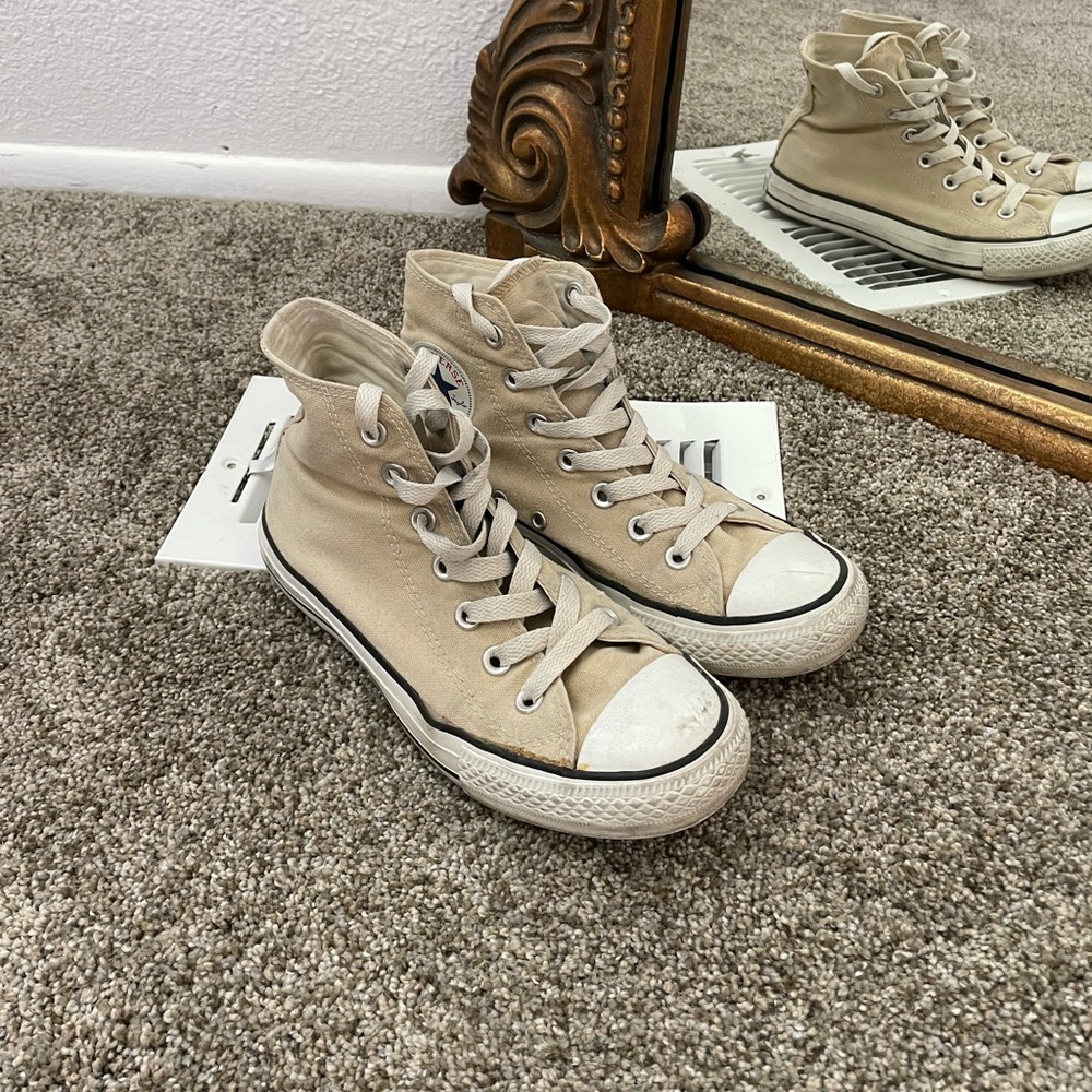 Old School Chuck Taylor Tan